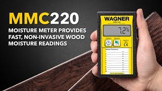 MMC220 Moisture Meter Provides Fast, Non-Invasive Wood Moisture Readings