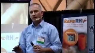 Measuring Wood Moisture Demo at Surfaces Show 2011
