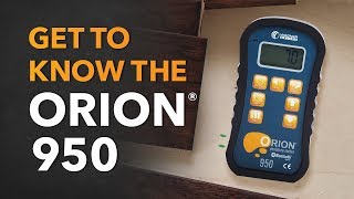 Orion 950: Get to Know the Moisture Meter