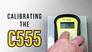 Concrete Moisture Meter: How to Calibrate the C555 (Training)