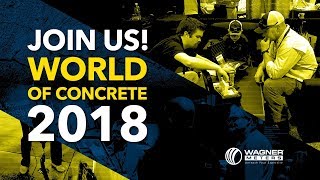 JOIN US! World of Concrete 2018