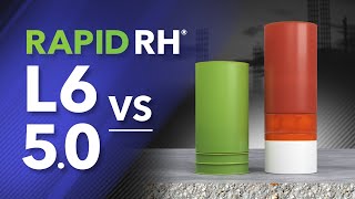 Rapid RH L6 vs 5.0 Reusable Sensors